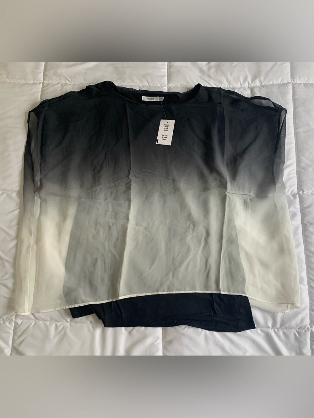 NWTs Ricki’s Shirt Size M